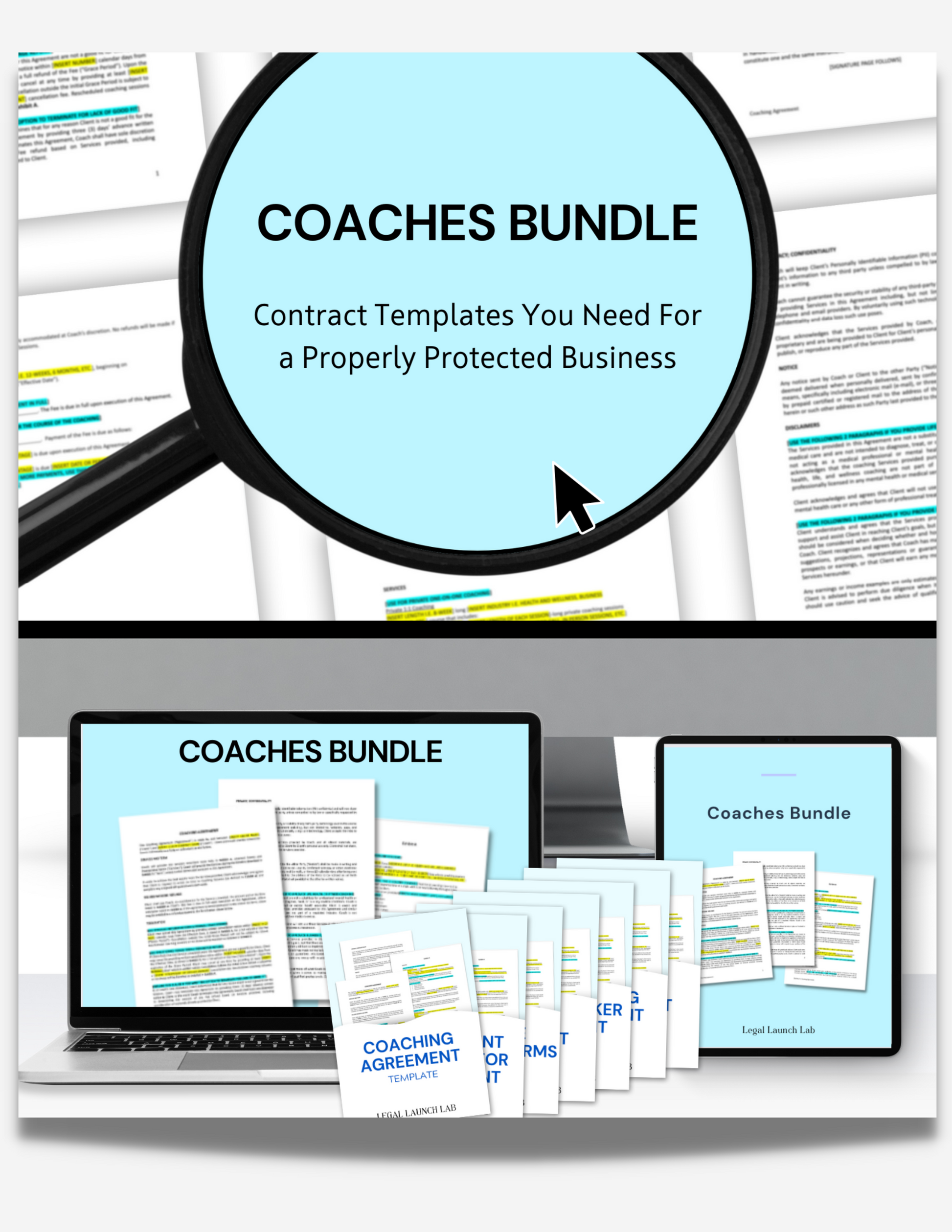 Coaches Bundle Templates