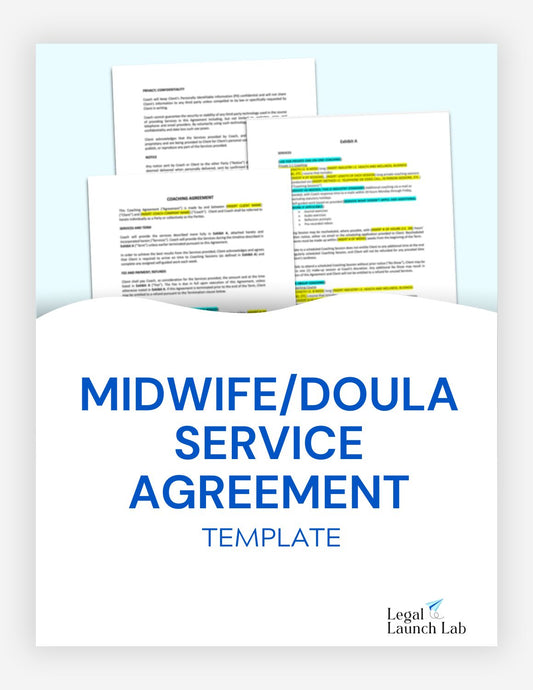 Midwife/Doula Service Agreement Template