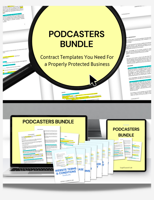 Podcasters Bundle Templates