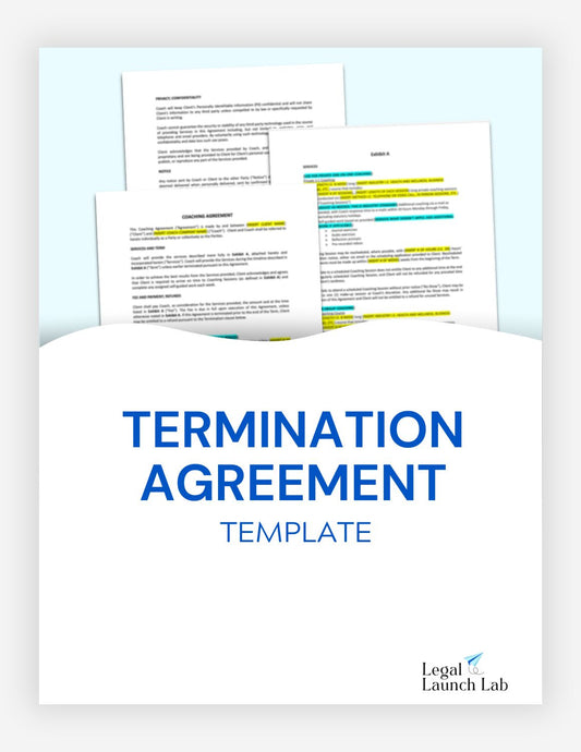 Termination Agreement Template